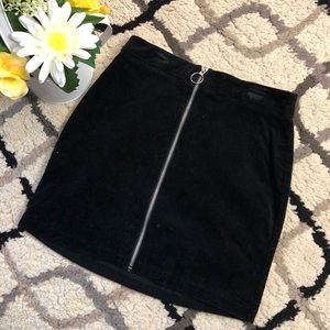 Corduroy Skirt ( Black/S )